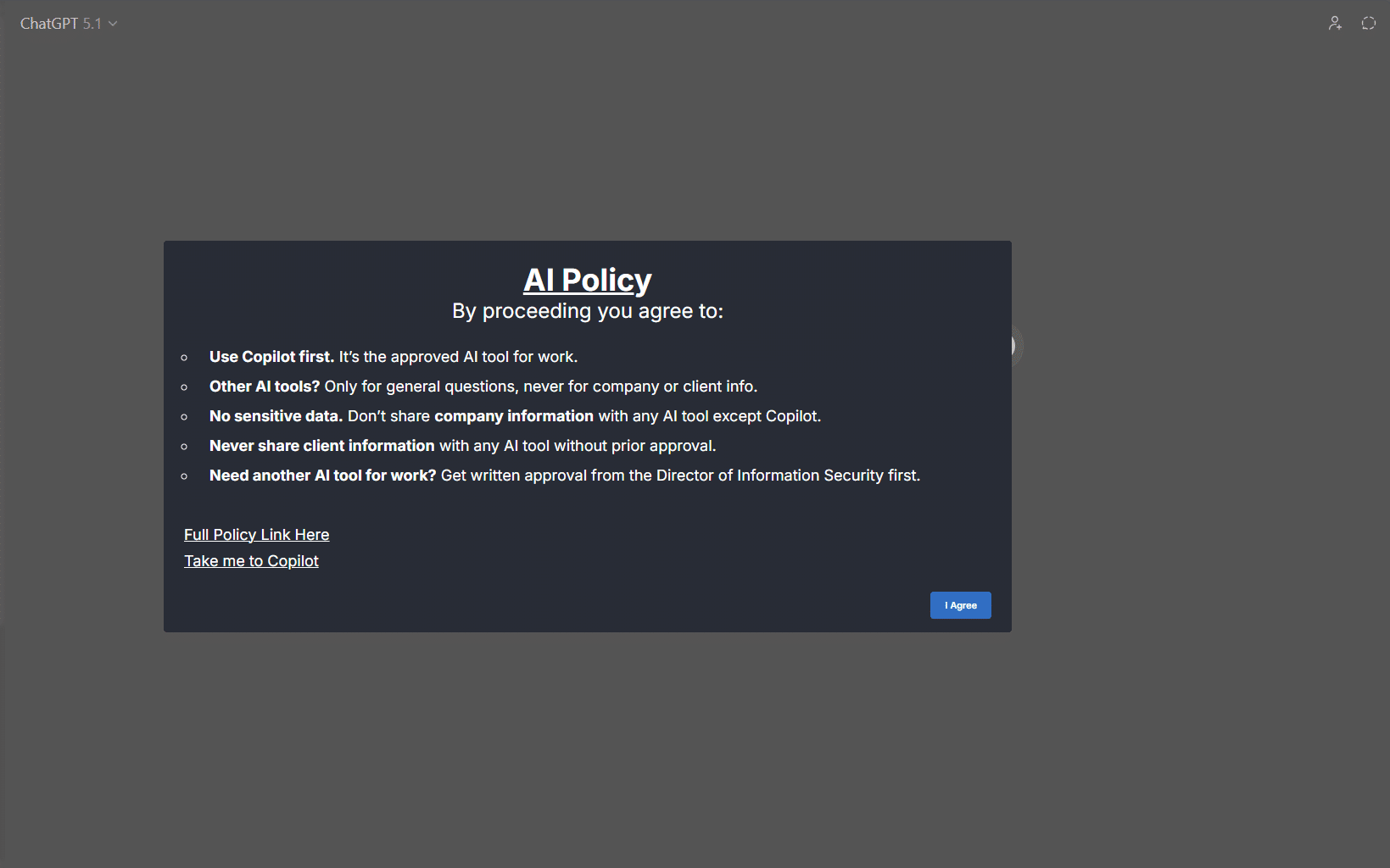 Policy & Governance Alignment